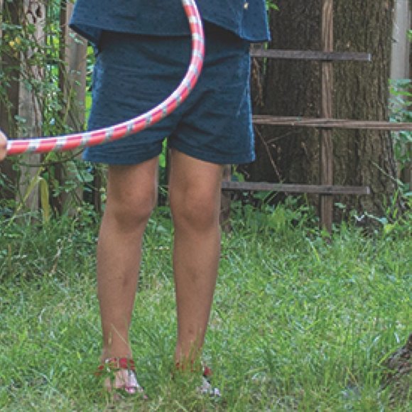 Oeuf NYC Swim Shorts Indigo Swiss Dots - Picture 3 of 3